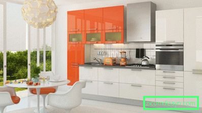 кухня в помаранчевому кольорі (46)