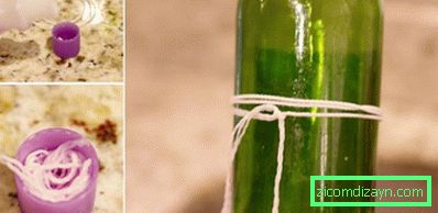 Як обрізати скляну пляшку